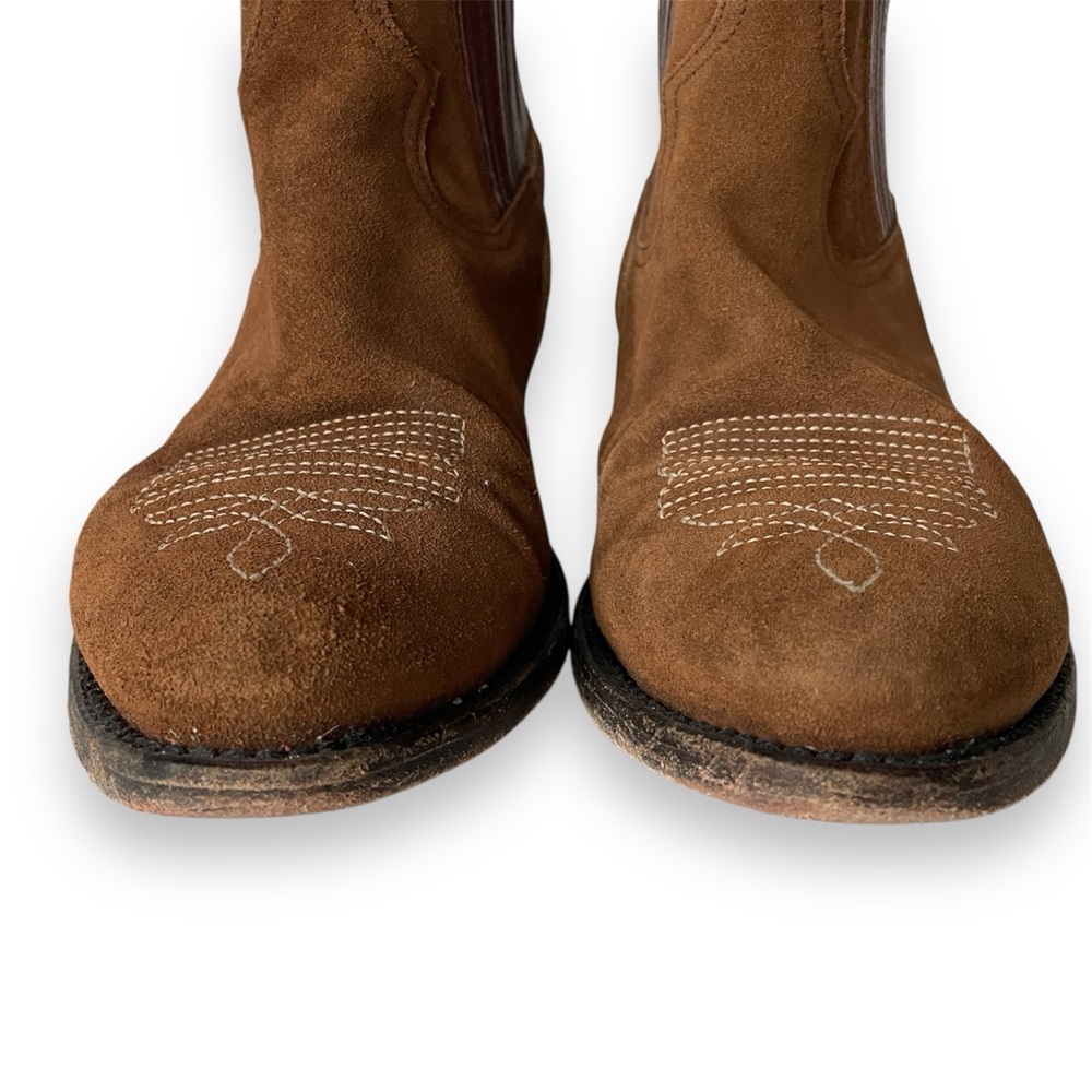 Golden Goose Suede Ankle Boot with Embroidery - Picture 6 of 12